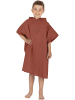 normani Kinder Badeponcho aus Mikrofaser Manati in Rot