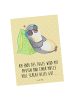 Mr. & Mrs. Panda bildkarte Pinguin PEM mit Spruch in Gelb Pastell
