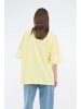BALL Kurzarm-Bluse BANOEMI Oversize fit in Lemon Meringue
