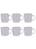 Butlers Tasse GOOD VIBES 6er-Set in Violett
