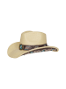 IZIA Women Hat in Beige Turquoise