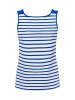 MARC CAIN COLLECTIONS Top in indigo weiß - 0001