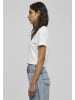 Mister Tee Mister Tee Damen Dolce Far Niente Cropped Tee in white
