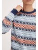 BLEND Norwegerpullover BHTjorben in Mittelblau
