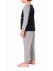 NORMANN Kleinkinder langarm Schlafanzug Pyjama Front print - 77775 in navy