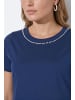 MIAMODA Jerseykleid in dunkelblau