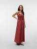 Vero Moda Gesmoktes Kleid in Marsala