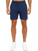 Reichstadt Herren Regular Fit Shorts Marken-Stick in Dark Blue