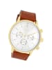 Oozoo Armbanduhr Oozoo Timepieces braun extra groß (ca. 50mm)