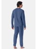 Schiesser Schlafanzug Modern Essentials in Faded denim