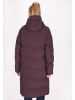 Schmuddelwedda Damen Wintermantel in Dunkelviolett