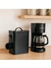 relaxdays 2 x Metallbox in Schwarz - 6,5 Liter