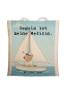 Mr. & Mrs. Panda Tragetasche Bär Segeln Design mit Spruch in Weiß