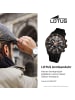 Lotus Chronograph-Armbanduhr Lotus Classic schwarz groß (ca. 43,5mm)