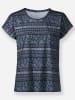 WITT WEIDEN Print-Shirt in marine-ecru-bedruckt