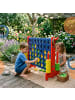 relaxdays Vier Gewinnt "3 in 1" in Blau/ Rot - (B)121 x (H)88 x (T)44 cm