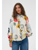 CULTURE Langarm - Hemd CUashmo Relaxed fit in Blue/Red Animal