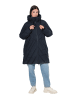 Steppjacke in schwarz