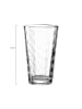 LEONARDO 4er Set Trinkgläser Optic in Transparent 540 ml in transparent