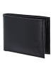 oxmox Leather Geldbörse RFID Schutz Leder 11 cm in schwarz-freedom pigeon