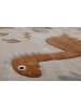 Smart Kids Teppich "T-Rex & Friends" in Sand Beige Meliert/Bunt