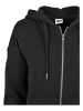 Urban Classics Urban Classics Damen Ladies Organic Terry Zip Hoody in black