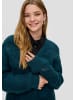 QS Strickjacke in 6985_petrol