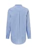 Marie Lund Bluse in hellblau weiß