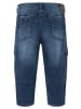 Timezone Shorts 3/4 Denim Pants loose Fit Mid Waist Jeansshorts in Blau-2