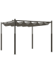 Outsunny Pergola 298L x 298B x 230H cm Grau
