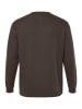 JP1880 Pullover in dunkelbraun
