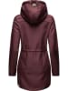 ragwear Outdoorjacke Leanne in Weinrot