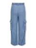 KIDS ONLY Wide Leg Jeans KOGSAFARI CARGO WIDE DNM in medium blue denim