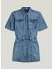 G-Star Raw Biker Kleid faded azura blue