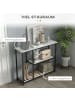 HOMCOM Konsolentisch in Weiß 100L x 30B x 80H cm