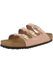 Birkenstock Sandale Florida Fresh Nubukleder schmal in rosa