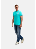 CAMP DAVID  Poloshirt 'Oceanfront' in türkis