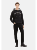 Tom Tailor Hoodie in schwarz