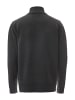 braelyn Herren Cardigan in Dunkelgrau Melange