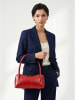 Viola Castellani Schultertasche in D10 DARK RED