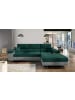 MF Design Amanda Recamiere Rechts in Smaragd -  (L) 203 x (B) 289 x (H) 85 cm