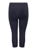 ONLY Carmakoma Kurze 3/4 Leggings Stretch Hose Übergrößen CARTIME in Blau-2