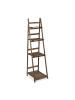 relaxdays Blumentreppe in Dunkelbraun - (B)41 x (H)160 x (T)49 cm
