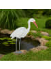 relaxdays Gartendeko Figur "Reiher"