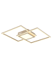 Globo lighting Deckenleuchte "SAUNDERS" in beige