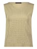 Betty Barclay Trägertop mit Schmucksteinen in Soft Olive