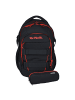 McNeill Luca 2.0 Schulranzen-Set 2-teilig black - red