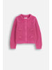 Coccodrillo Strickjacke mit Reißverschluss in fuchsie
