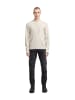 G-Star Raw 3D Biker Ribbed Knit Pullover whitebait/dk brick
