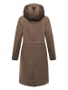Marikoo Kurzmantel Ledalaa 16 in Stone Brown